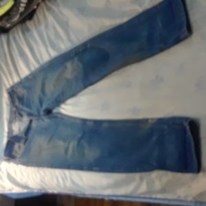 Levi's 505 blue jeans